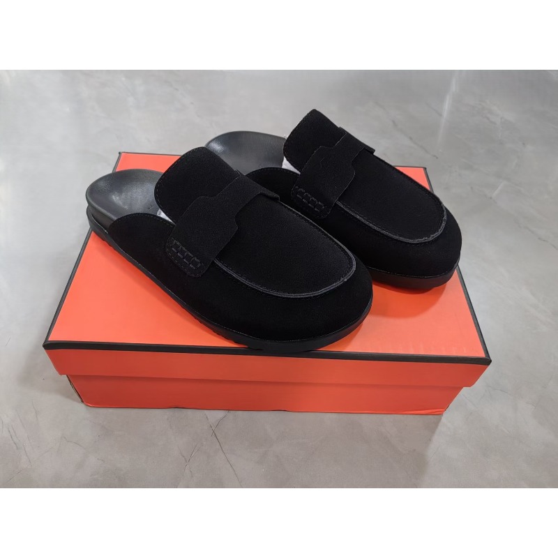 Women Shoes Mules - 2026 men's and women's genuine leather