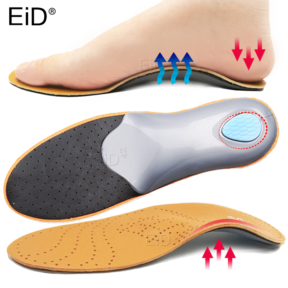 Women'S Shoes High Arch Support - EID High quality Leather orthotic insole