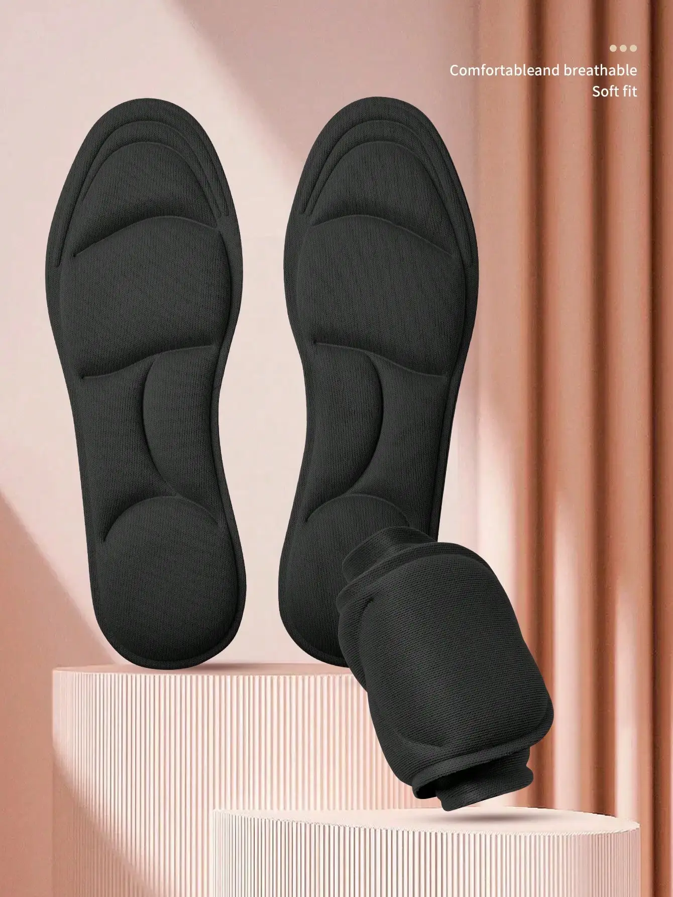 Women'S Shoes High Arch Support - 2 Pairs 5D Memory Foam Shoe