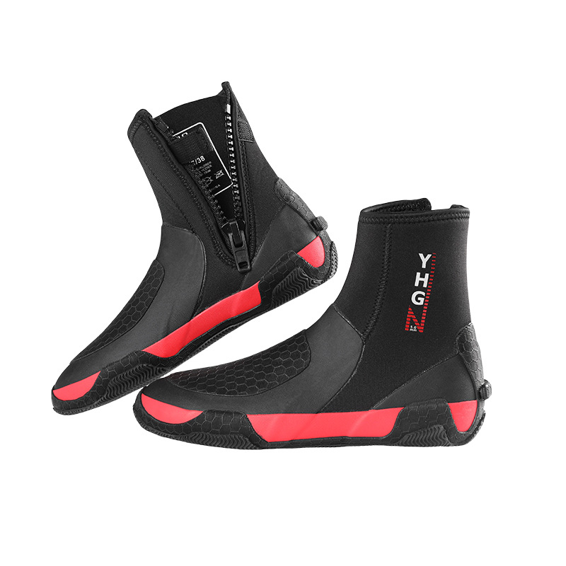 Women'S Shoes Neuropathy - YHG 5MM High Top Diving Shoes