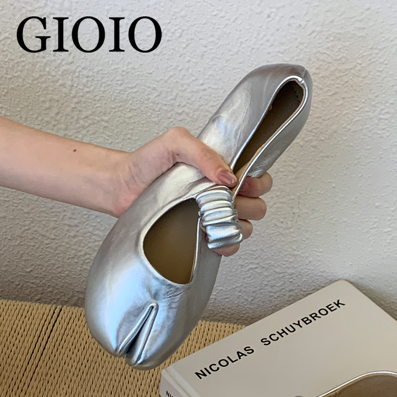 New Silver Women Ballets Flats - مراجعة Women'S Shoes Loafers Black وسعره