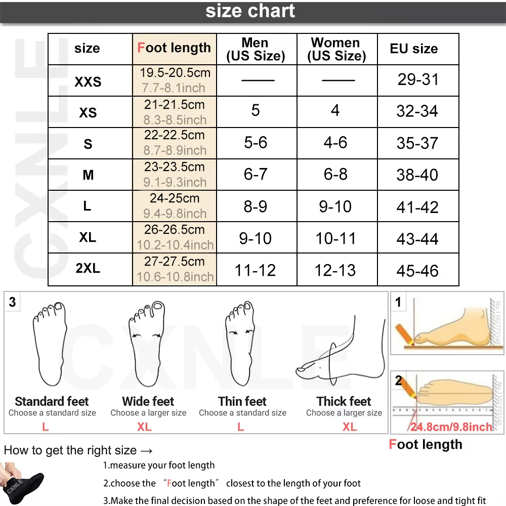 5mm Neoprene Diving Socks Wets - مراجعة Women'S Shoes Neuropathy وسعره