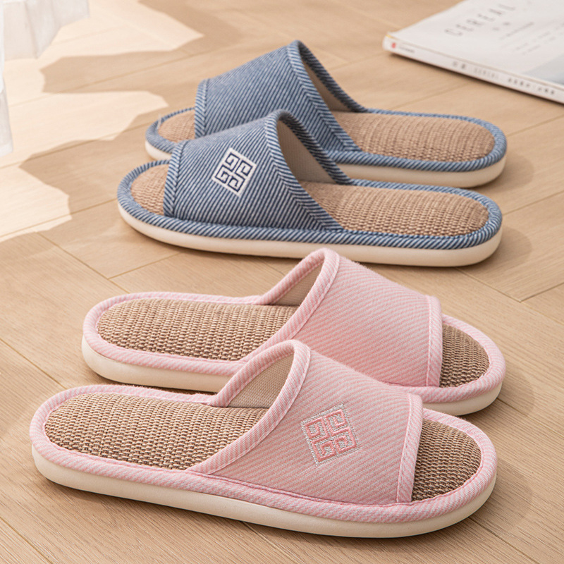 Linen Women Slippers Home Open - مراجعة Women'S Shoes Non Slip وسعره