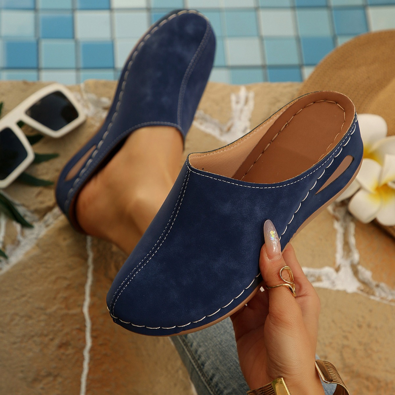 Women's Casual Wedge Mules Com - مراجعة Women'S Shoes With Arch Support وسعره