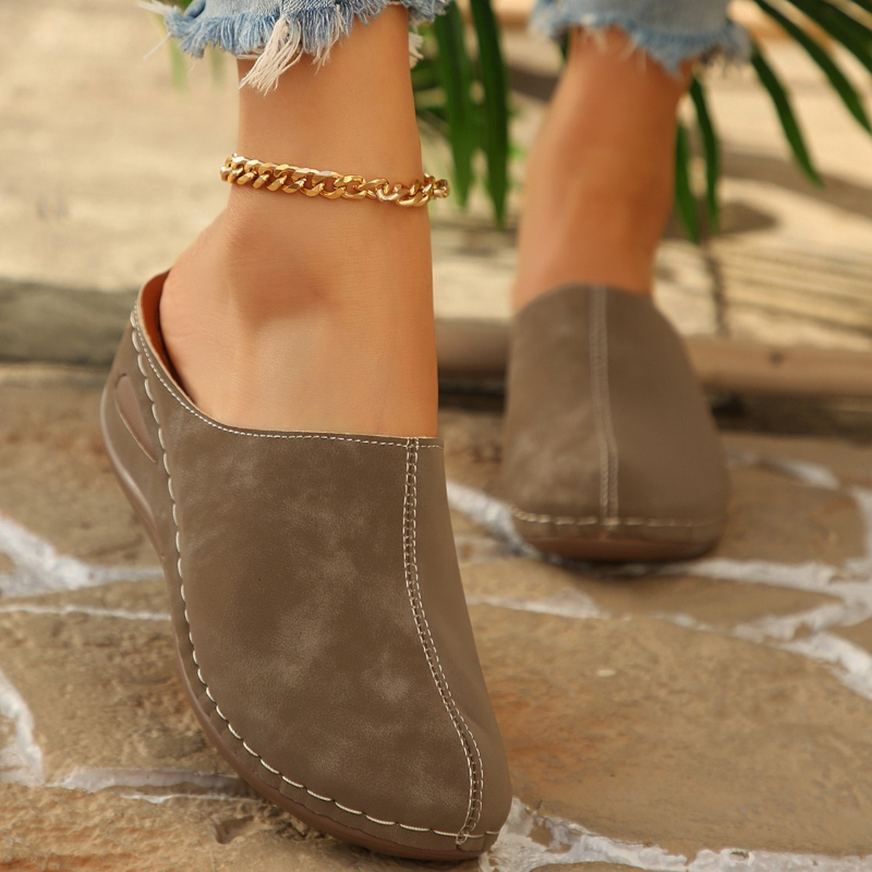 Women's Casual Wedge Mules Com - مراجعة Women'S Shoes With Arch Support وسعره