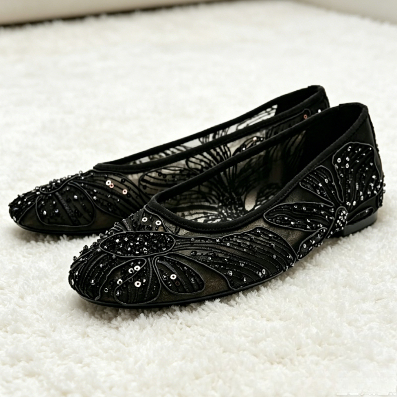 Luxury Designer Ballet Flats f - مراجعة Shoes Women Pumps وسعره