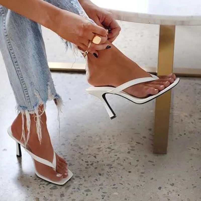 Stylish Women's Heel Flip Flop - مراجعة Women Shoes Mules وسعره