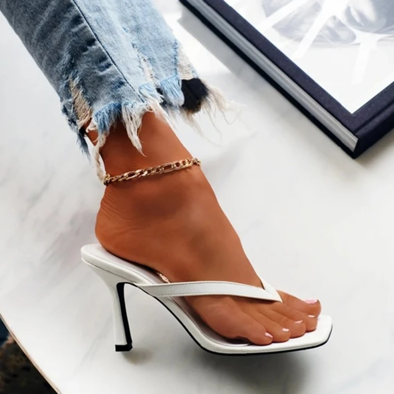 Stylish Women's Heel Flip Flop - مراجعة Women Shoes Mules وسعره