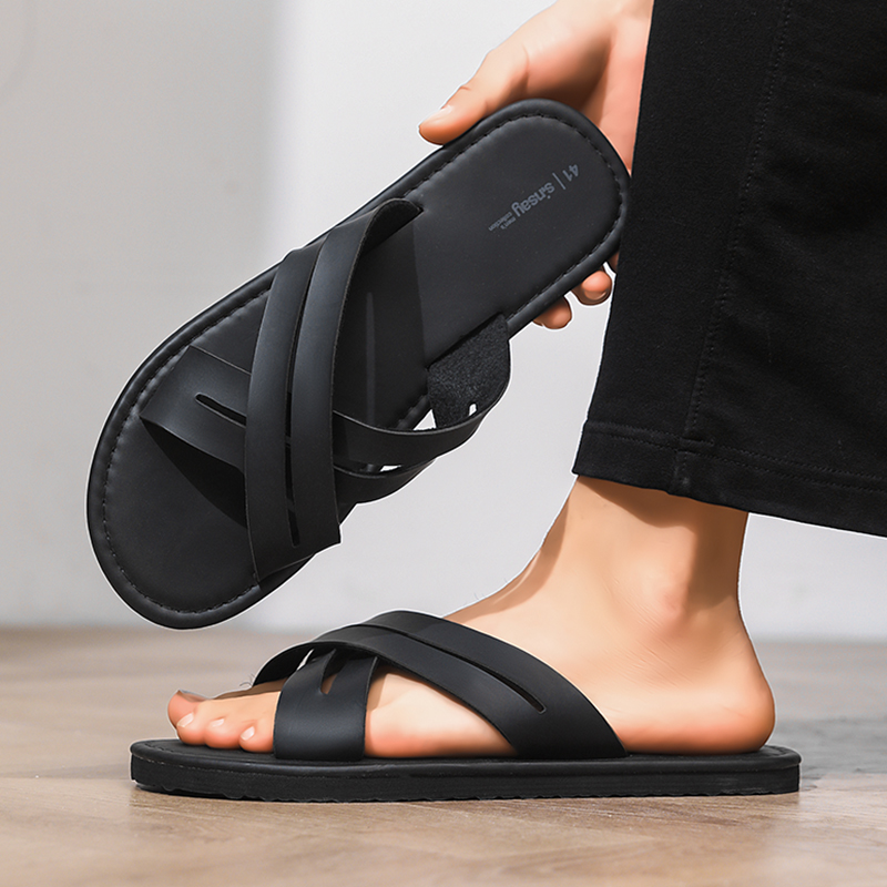 Men's Flat Bottom Sandals Casu - مراجعة Thong Flat Sandal وسعره