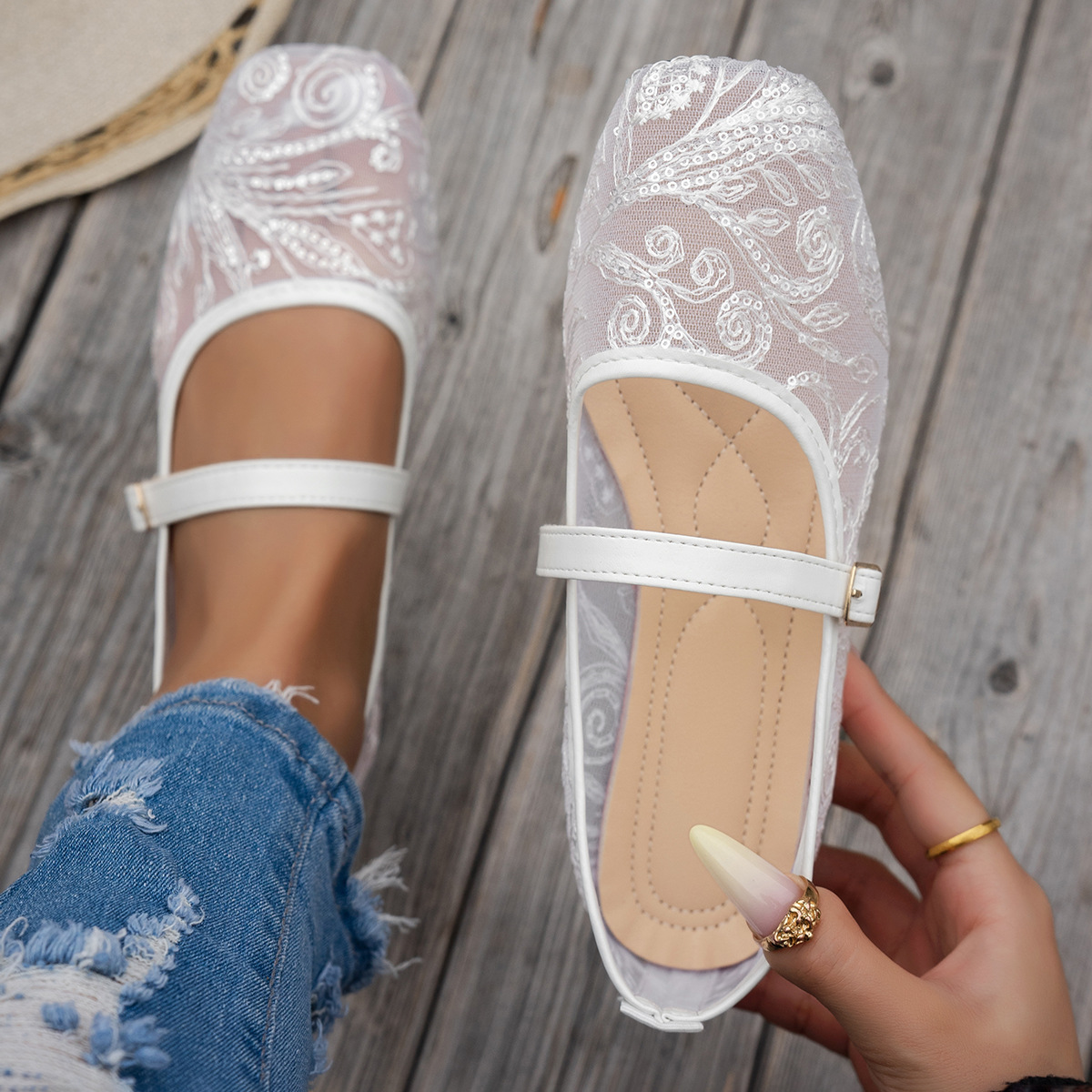 Women's New Summer Large Size  - مراجعة Women'S Shoes Loafers Black وسعره