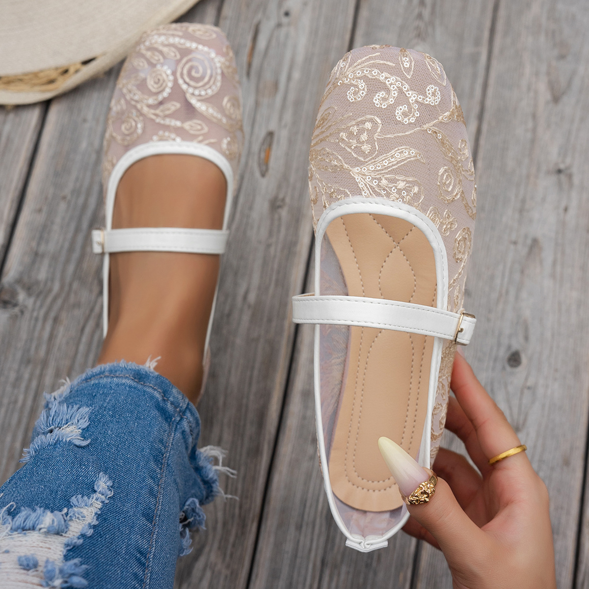 Women's New Summer Large Size  - مراجعة Women'S Shoes Loafers Black وسعره