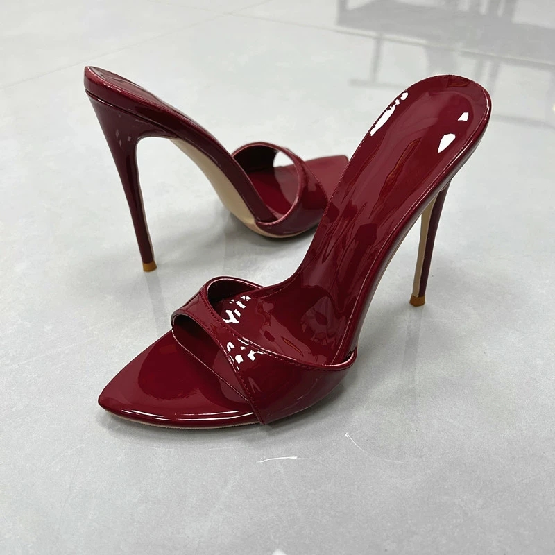 Elegant Burgundy Patent Pointe - مراجعة Women'S Shoes Burgundy وسعره