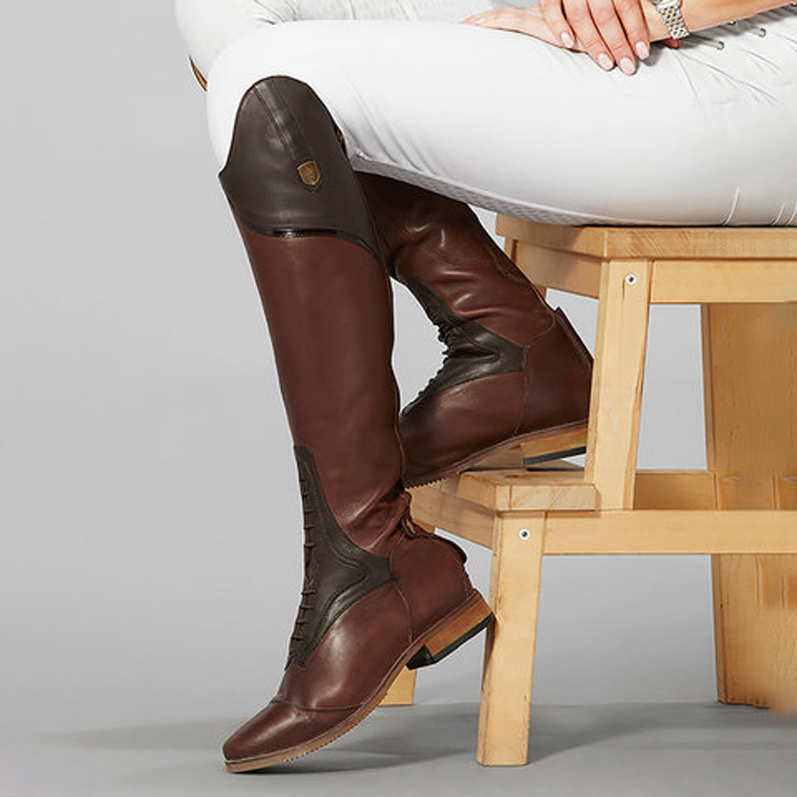 Equestrian Boots Genuine Leath - مراجعة Knee High Boots Women وسعره
