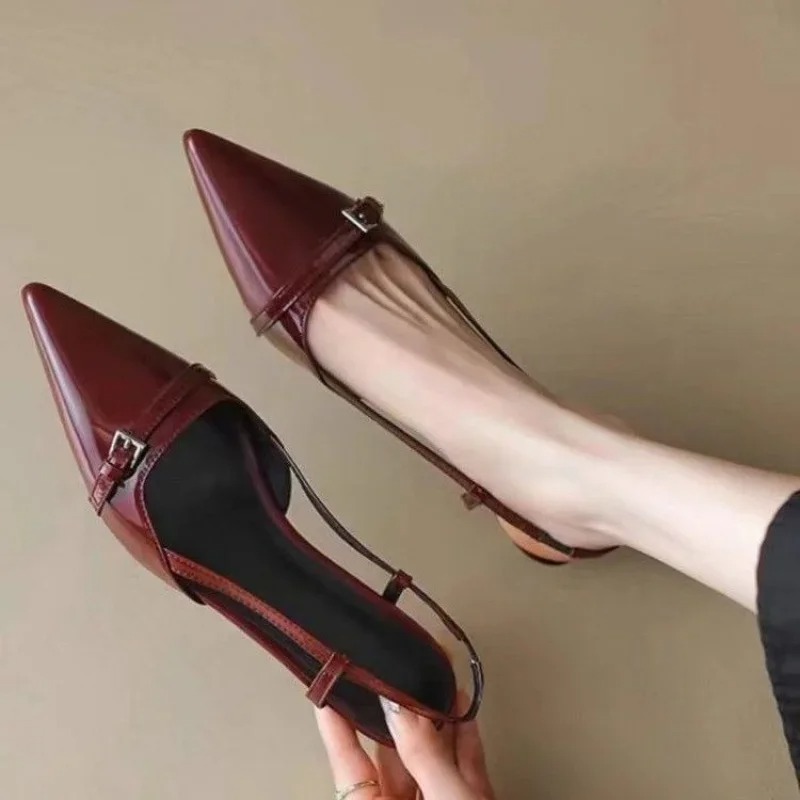 Women Sandals Fashion Pointed  - مراجعة Women'S Shoes Quality وسعره
