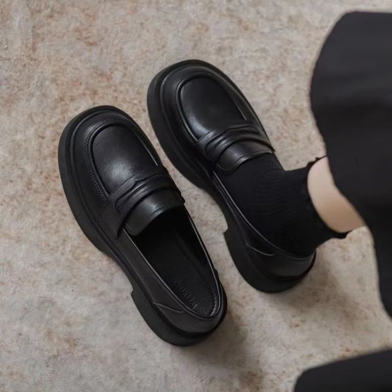Women Black/Reddish Brown Plat - مراجعة Women'S Shoes Loafers Black وسعره