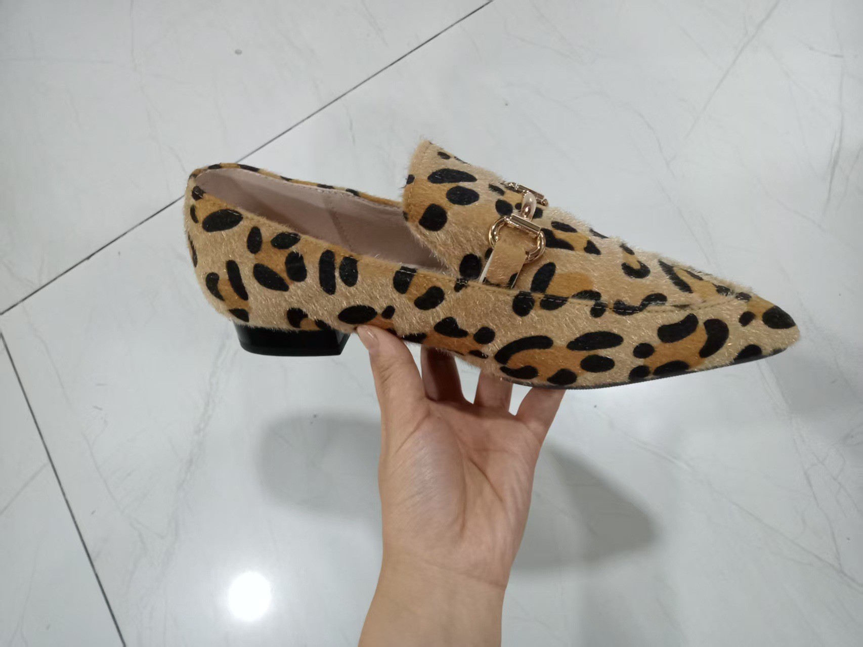 Large Size 40-43 Leopard Print - مراجعة Women Shoes Mules وسعره