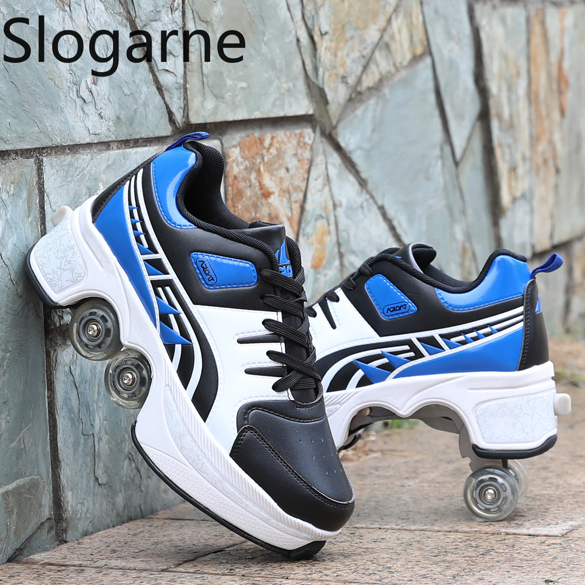 Women 4 Wheels Deformation Rol - مراجعة Women Shoes Waterproof وسعره