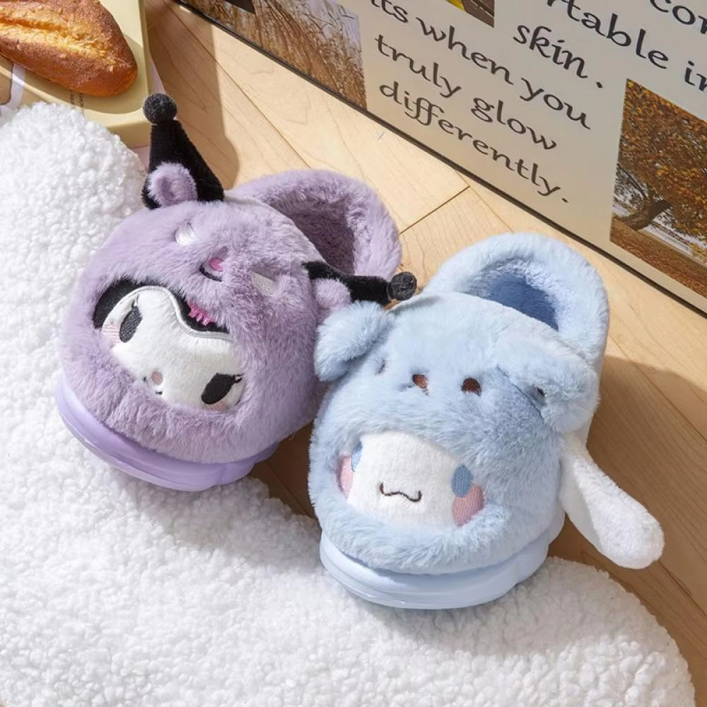 Anime Winter Plush Slippers Ku - مراجعة Women'S Shoes For Fall وسعره