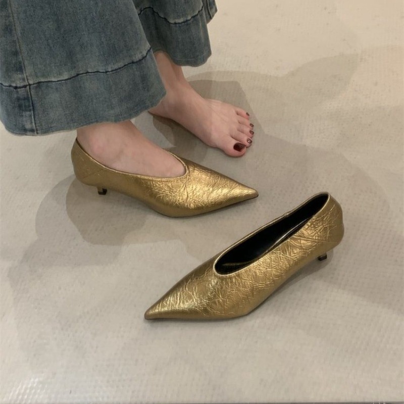 2025 Autumn New Commuter Wind  - مراجعة Shoes Women Pumps وسعره