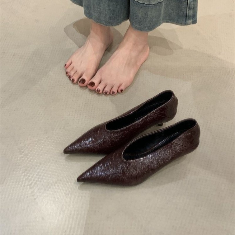 2025 Autumn New Commuter Wind  - مراجعة Shoes Women Pumps وسعره