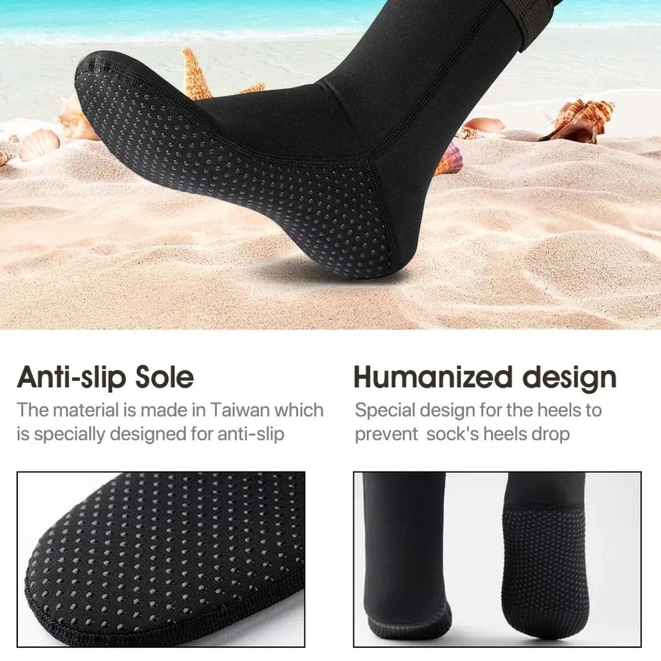 5mm Neoprene Diving Socks Wets - مراجعة Women'S Shoes Neuropathy وسعره
