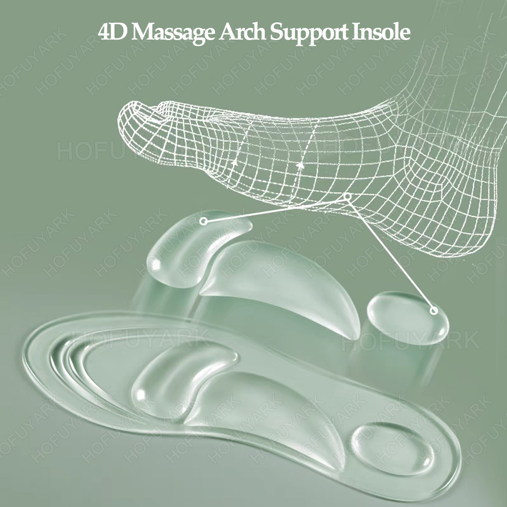 Silicone Gel Insoles Orthopedi - مراجعة Women'S Shoes High Arch Support وسعره