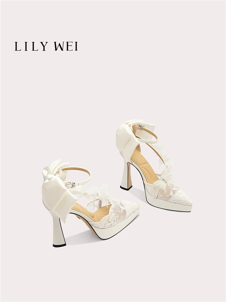 Summer new pointed lace mesh r - مراجعة Women Shoes Waterproof وسعره
