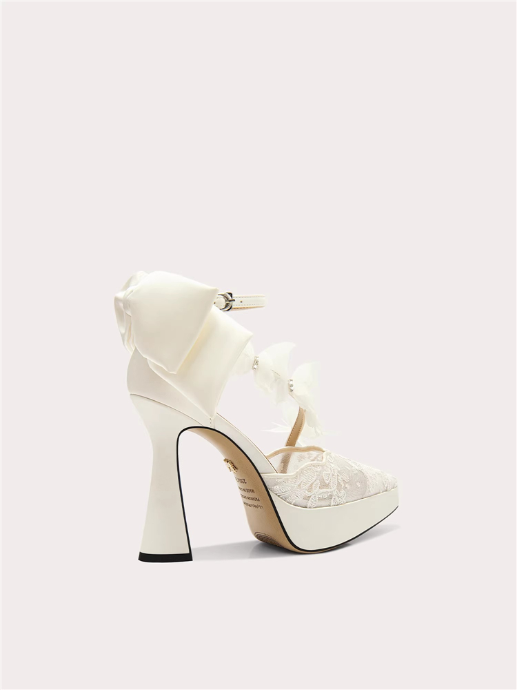 Summer new pointed lace mesh r - مراجعة Women Shoes Waterproof وسعره