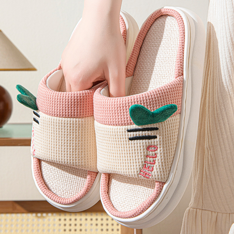 New Style Linen Slippers for W - مراجعة Women'S Shoes Non Slip وسعره