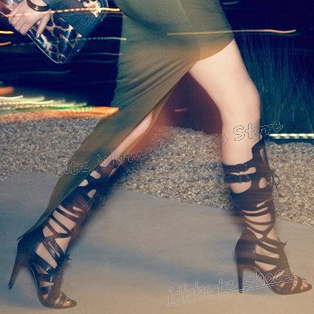 Sneaker Boot Knee High Lace-Up - مراجعة Knee High Boots Women وسعره