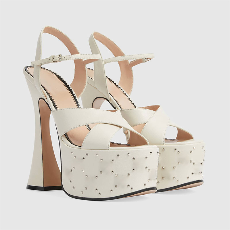 Fashionable White Black Buckle - مراجعة Women Shoes Waterproof وسعره