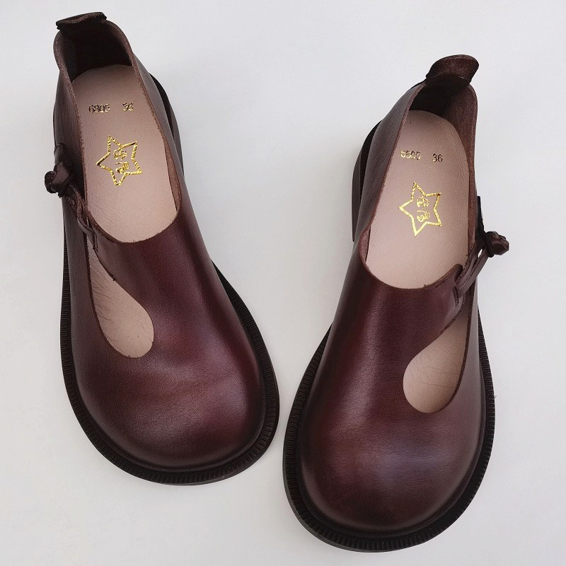 Careaymade-Genuine leather big - مراجعة Shoes Women Pumps وسعره
