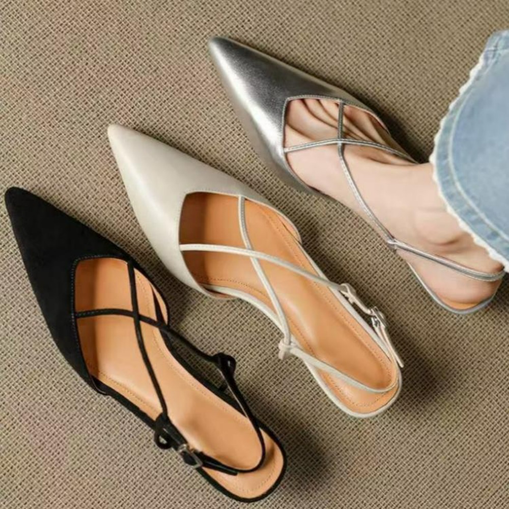 2026 New Style Pointed Toe Low - مراجعة Women Shoes Mules وسعره