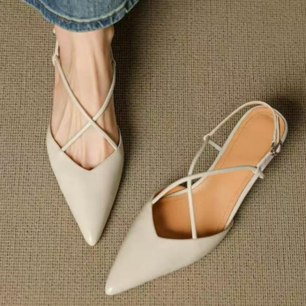 2026 New Style Pointed Toe Low - مراجعة Women Shoes Mules وسعره