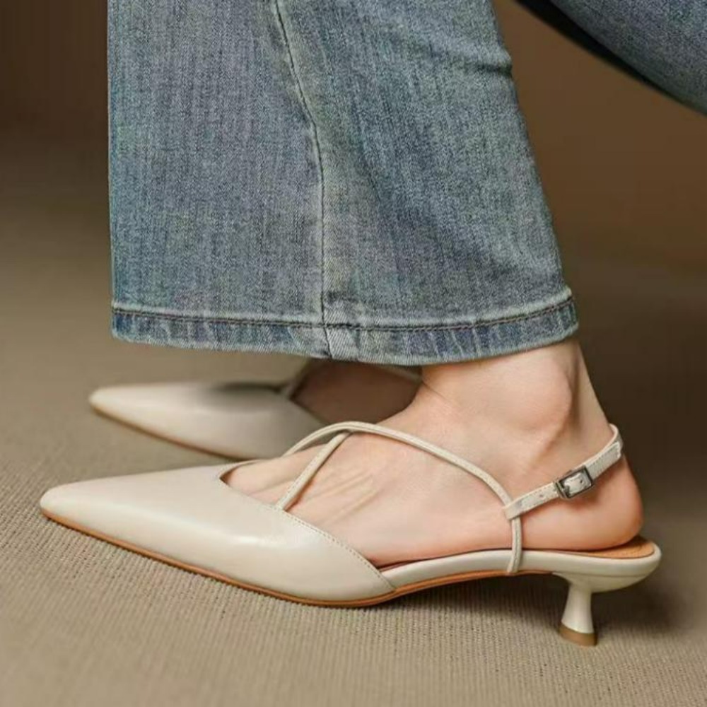 2026 New Style Pointed Toe Low - مراجعة Women Shoes Mules وسعره