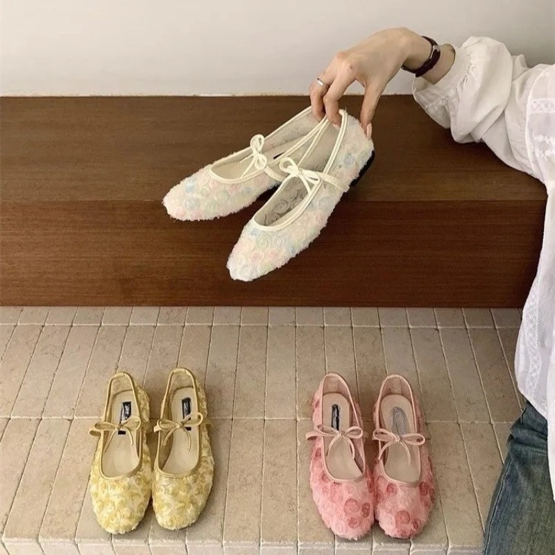 Gentle New Chinese Rose Mesh M - مراجعة Shoes Women Pumps وسعره