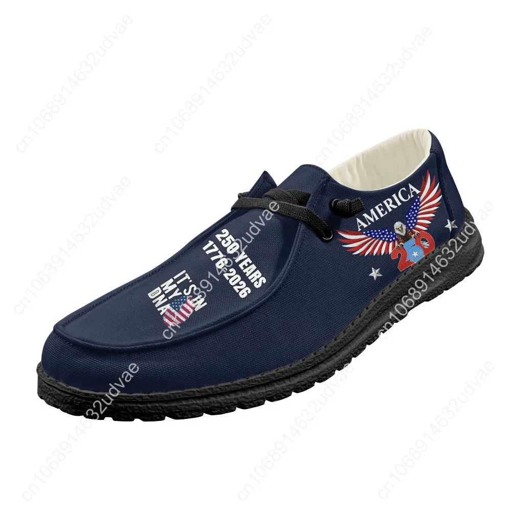 America 250th Anniversary 1776 - مراجعة Women'S Shoes Loafers Black وسعره