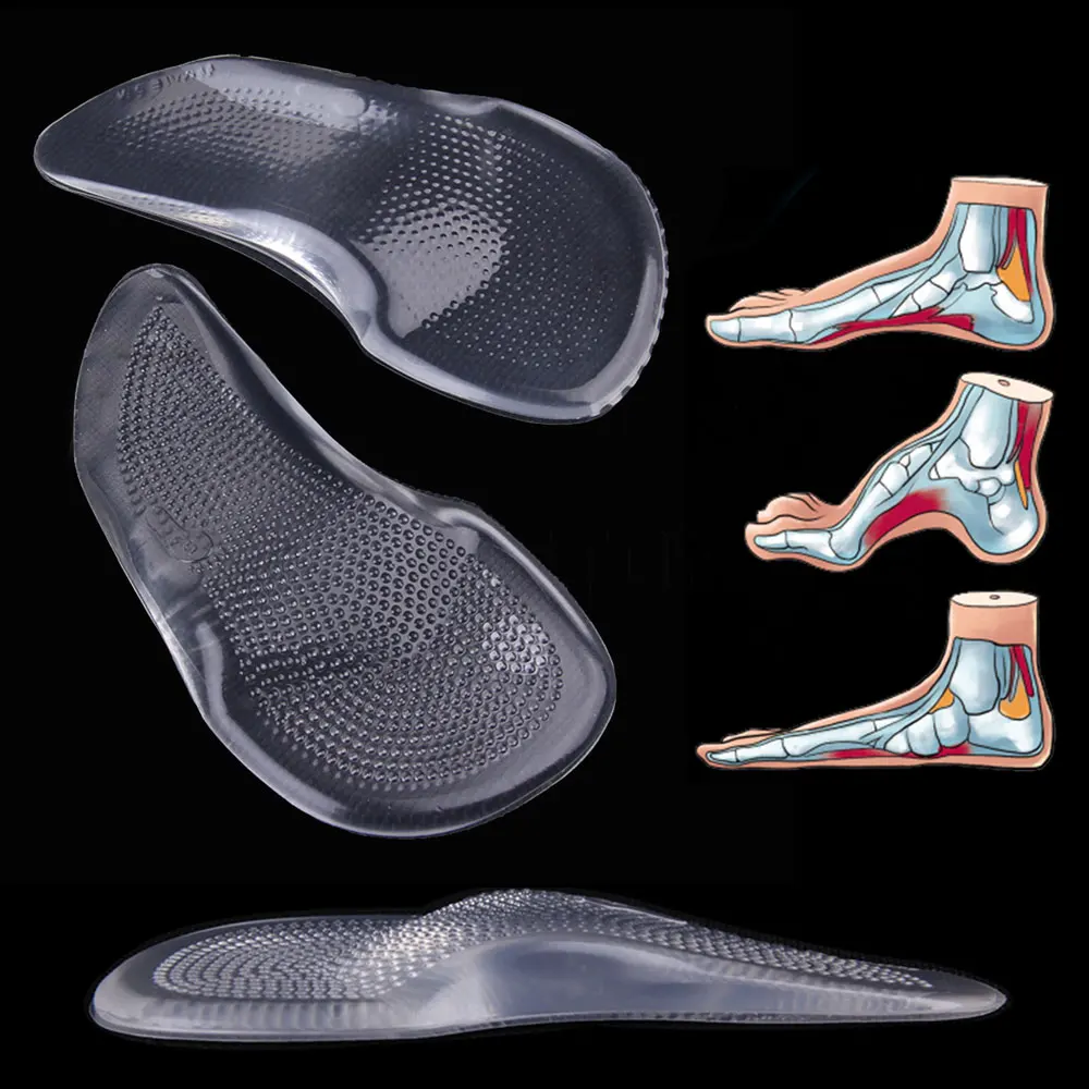 GEL 3/4 Arch Support Pad for H - مراجعة Women'S Shoes High Arch Support وسعره