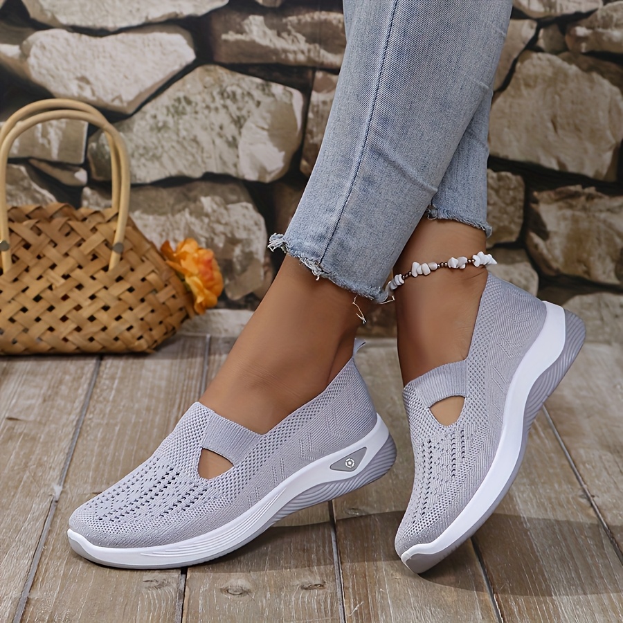 Womens Spring Summer Knit Slip - مراجعة Women'S Shoes With Arch Support وسعره
