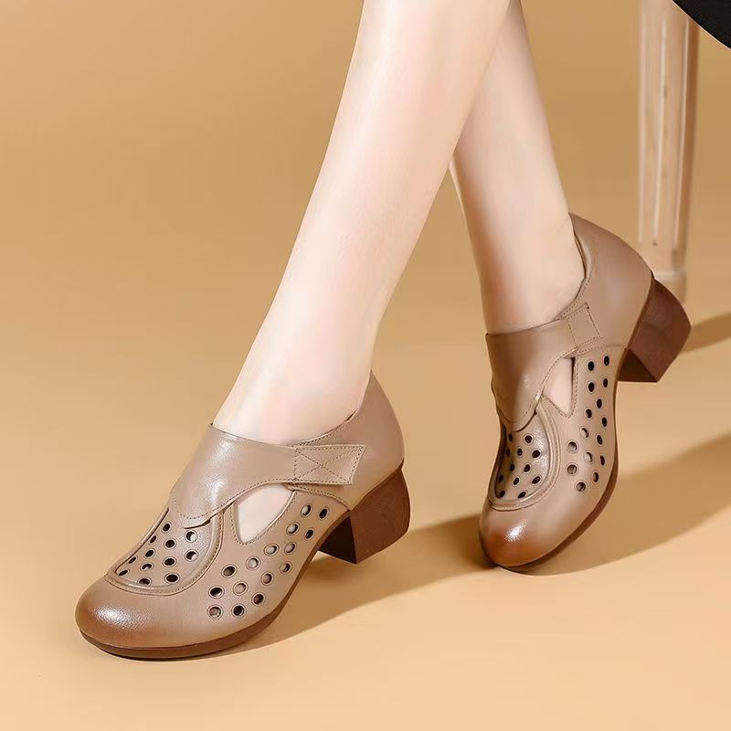 Women's Summer New Leather Hol - مراجعة Women'S Shoes Quality وسعره