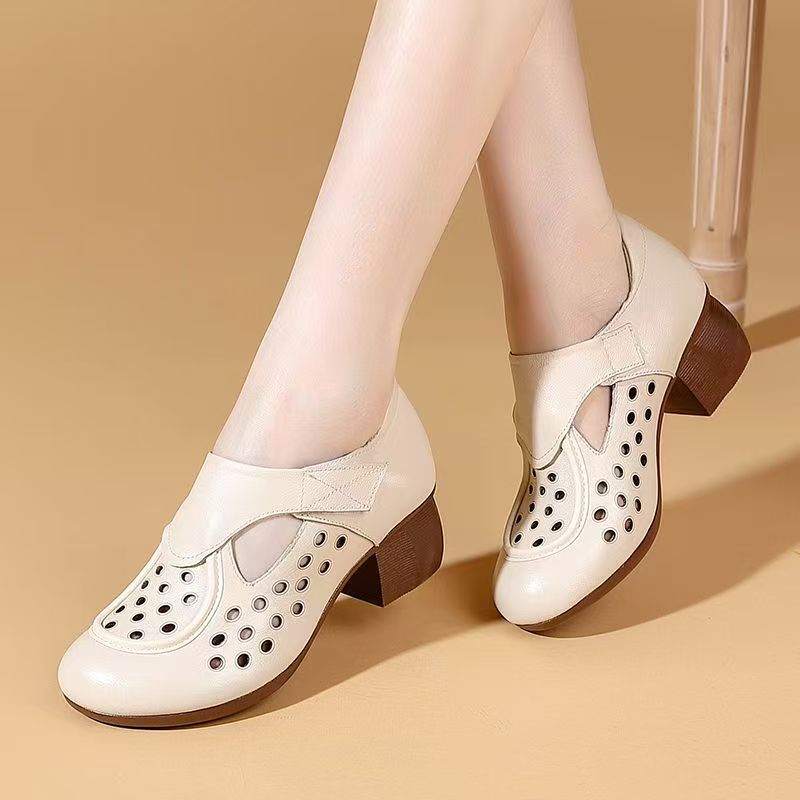 Women's Summer New Leather Hol - مراجعة Women'S Shoes Quality وسعره