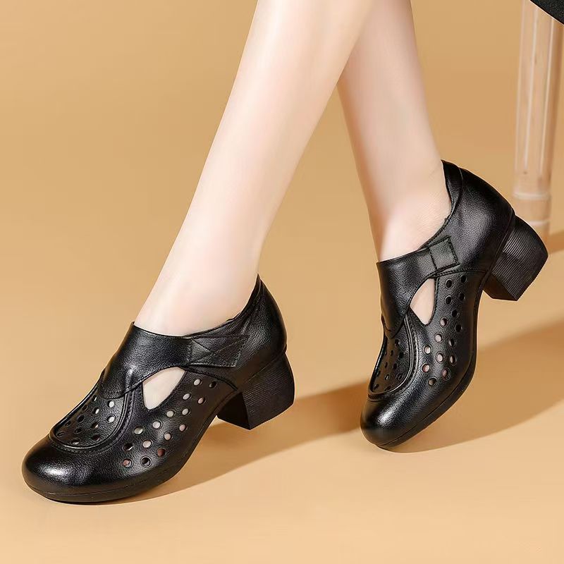 Women's Summer New Leather Hol - مراجعة Women'S Shoes Quality وسعره
