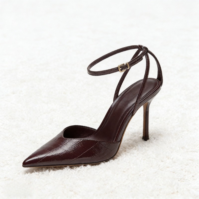 Designer Burgundy Red Ankle St - مراجعة Women'S Shoes Burgundy وسعره