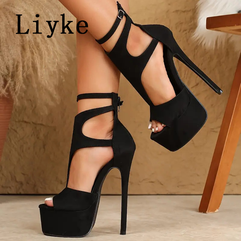 Liyke Model Show Sexy Extreme  - مراجعة Women'S Shoes Quality وسعره