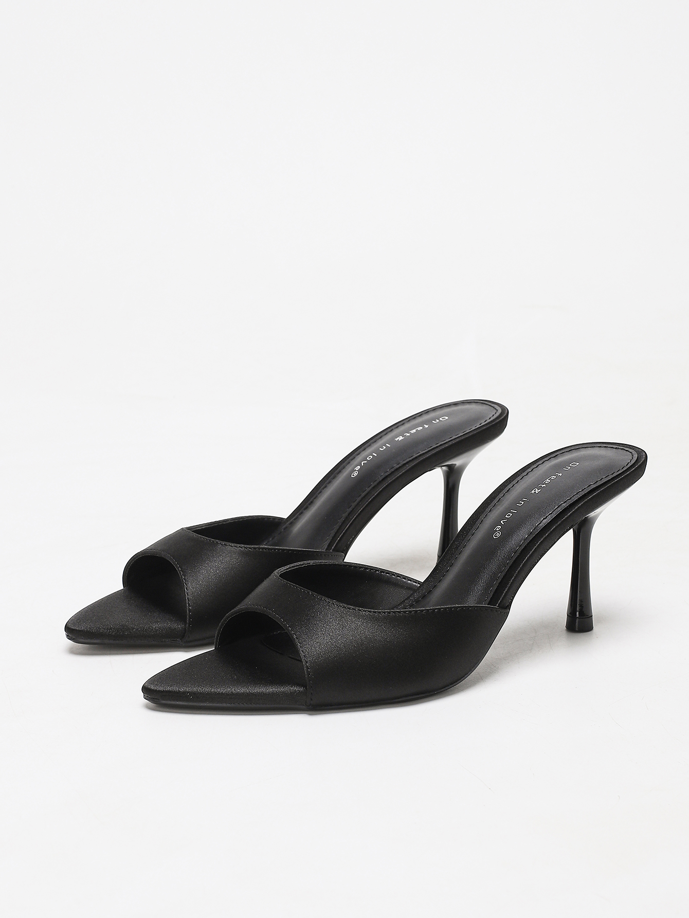 Women's Satin Pointed Toe Stil - مراجعة Women Shoes Mules وسعره