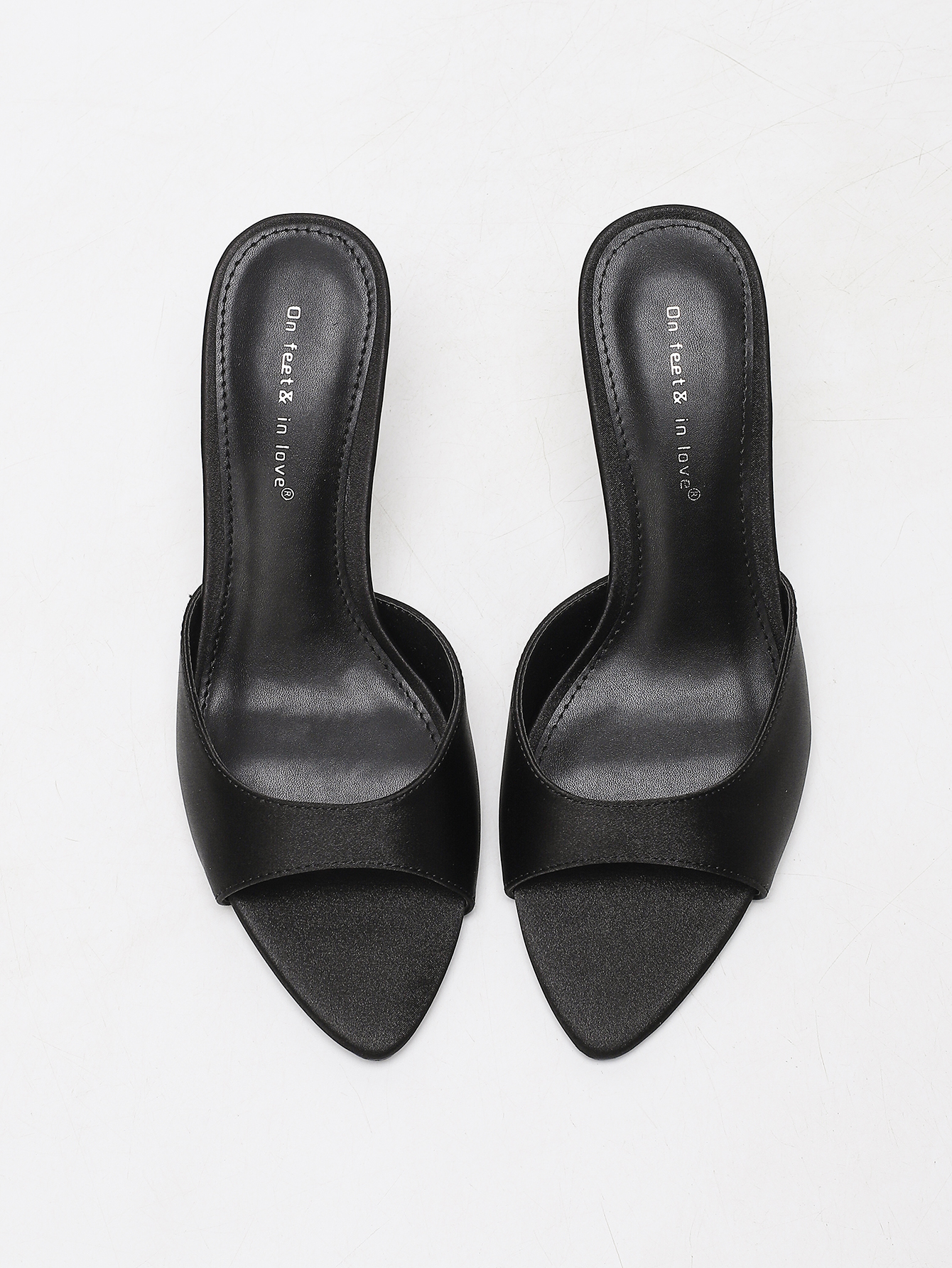 Women's Satin Pointed Toe Stil - مراجعة Women Shoes Mules وسعره