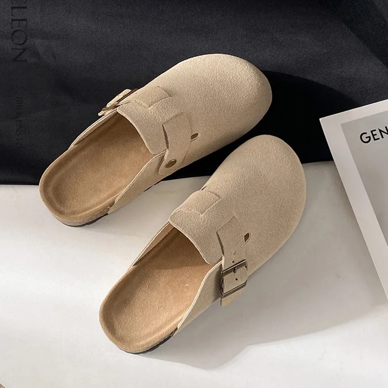 Fashion Women Suede Clogs Slip - مراجعة Women'S Shoes With Arch Support وسعره