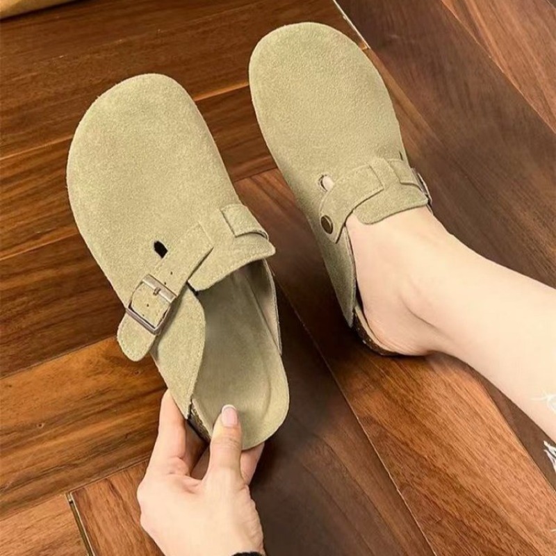 Fashion Women Suede Clogs Slip - مراجعة Women'S Shoes With Arch Support وسعره