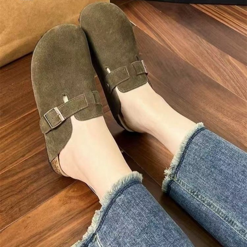 Fashion Women Suede Clogs Slip - مراجعة Women'S Shoes With Arch Support وسعره