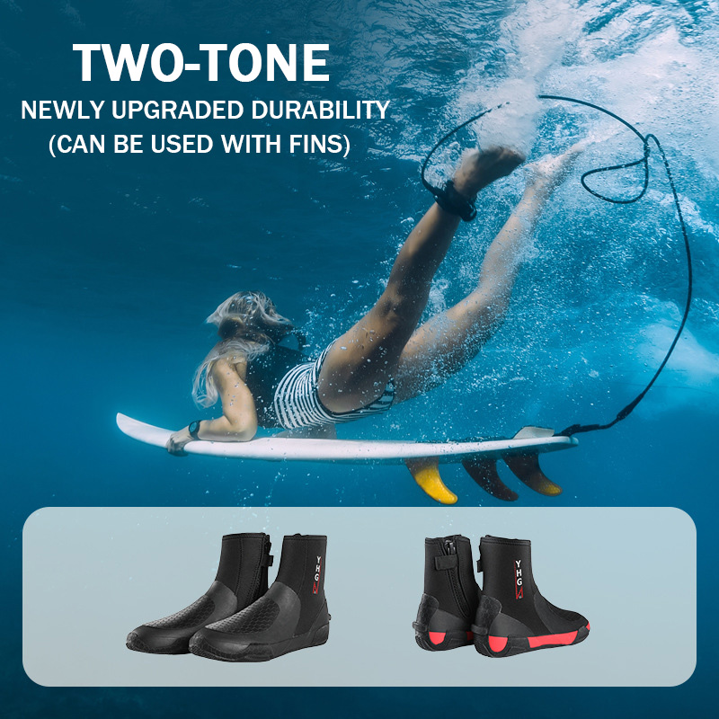 YHG 5MM High Top Diving Shoes  - مراجعة Women'S Shoes Neuropathy وسعره